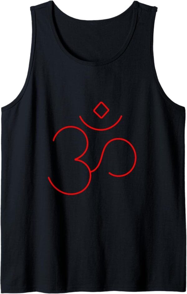 Hinduism Om, Sacred Pooja Hindu Temple Tank Top T-Shirt (Spain)