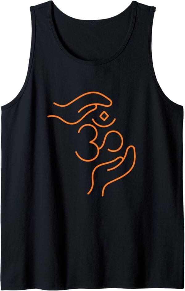 Hinduism Om, Sacred Pooja Hindu Temple Tank Top T-Shirt (France)
