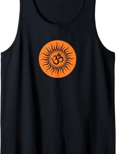 Hinduism Om, Sacred Pooja Hindu Temple Tank Top T-Shirt (USA)