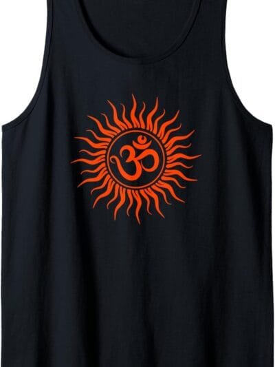 Hinduism Om, Sacred Pooja Hindu Temple Tank Top T-Shirt (Spain)