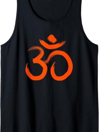 Hinduism Om, Sacred Pooja Hindu Temple Tank Top T-Shirt (France)