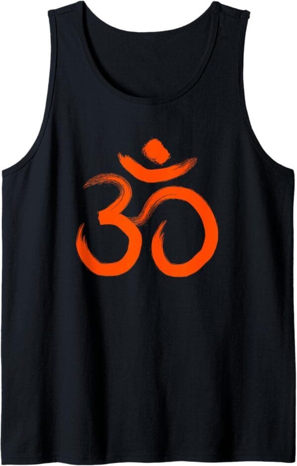 Hinduism Om, Sacred Pooja Hindu Temple Tank Top T-Shirt (USA)