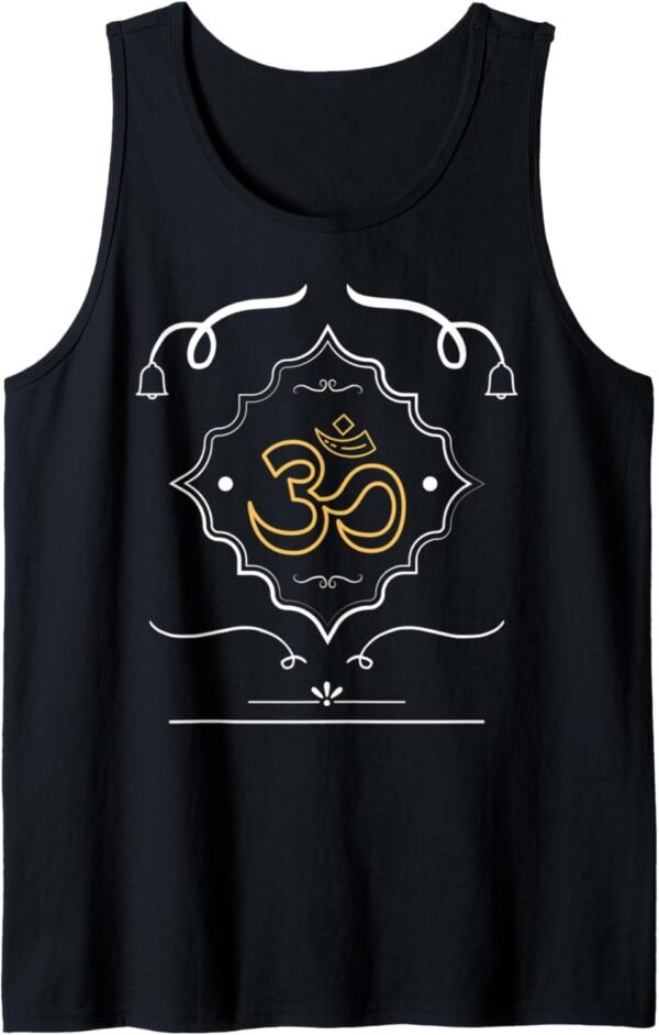 Om | Sacred Designer Hindu Gift Tank Top T-Shirt (France)