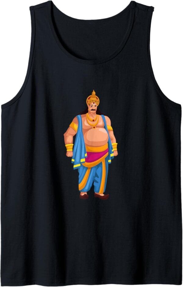 King Mahabali Onam Festival Hindu God Temple Pooja Tank Top T-Shirt (Germany)