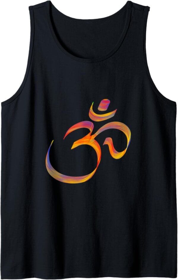 Hinduism Om, Sacred Pooja Hindu Temple Tank Top T-Shirt (Spain)