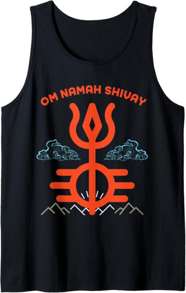 Shiv Shankara God Gift for Indian Hindus Om Namah Shivay Tank Top T-Shirt (Italy)