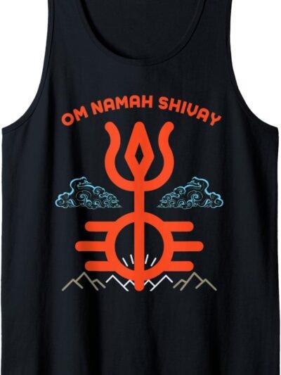 Shiv Shankara God Gift for Indian Hindus Om Namah Shivay Tank Top T-Shirt (Spain)