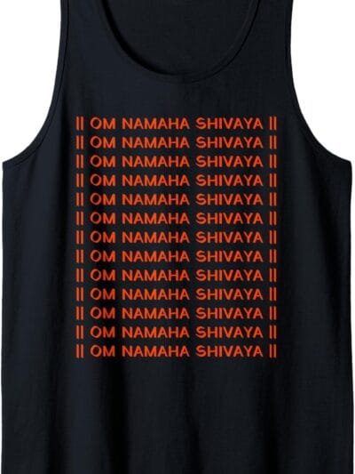Shiva, Shankar, Maha Shivratri Om Namaha Shivay Hindu Mandir Tank Top T-Shirt (Spain)