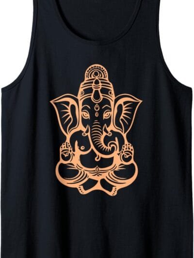 Ganapati, Ganesh, Ganeshotsav Puja Tank Top T-Shirt (Italy)