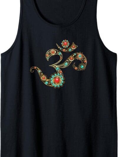 Hinduism Om, Sacred Pooja Hindu Temple Tank Top T-Shirt (Spain)