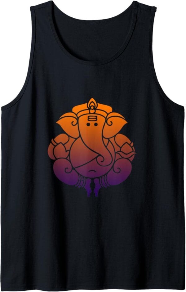 Ganapati, Ganesh, Ganeshotsav Puja Tank Top T-Shirt (France)
