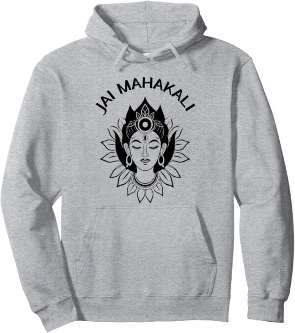 Kali Mata, Navratri Hindu-Göttin Gesicht Jai Mahakali Pooja Hoodie (Germany)