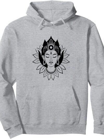 Kali Mata, Navratri Hindu-Göttin Gesicht Pooja Hoodie (Germany)