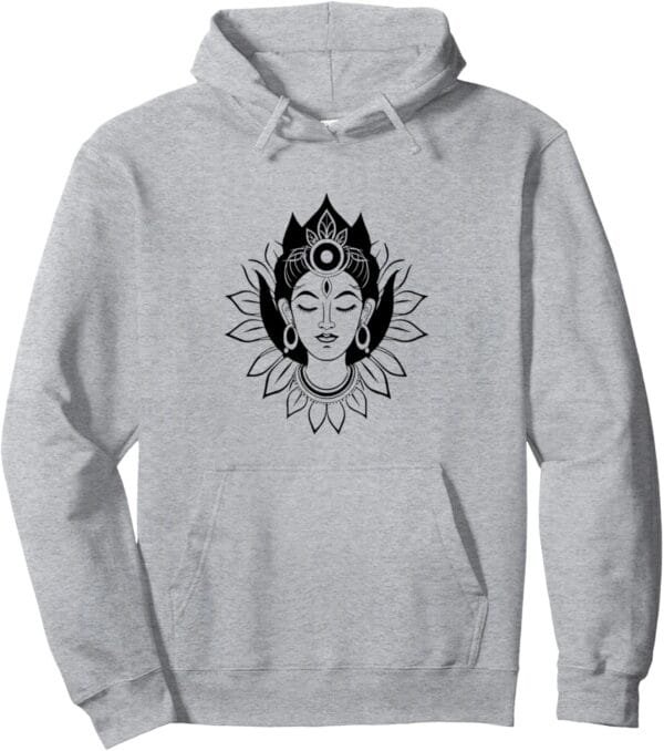 Kali Mata, Navratri Hindu-Göttin Gesicht Pooja Hoodie (Germany)