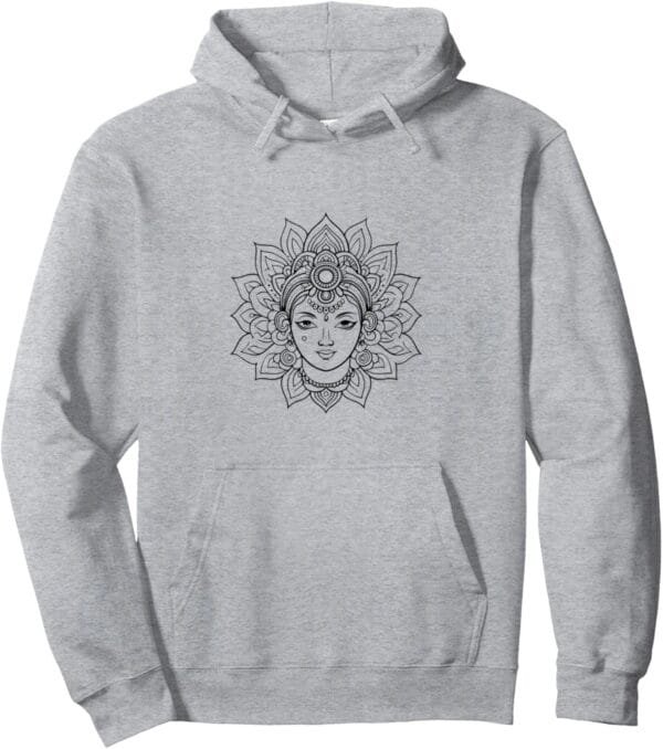 Laxmi Mata, Diwali Hindu-Göttin Gesicht Navratri Pooja Hoodie (Germany)