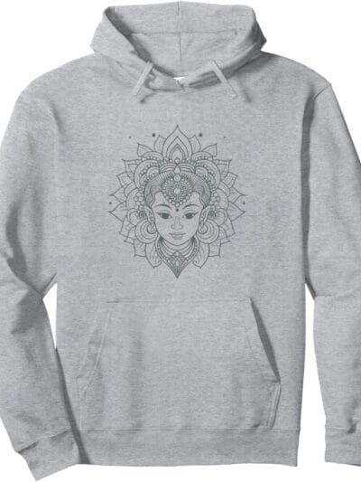 Shakti Mata, Diosa hindú Navratri Face Pooja Hoodie (Spain)