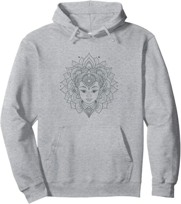 Shakti Mata, Diosa hindú Navratri Face Pooja Hoodie (Spain)