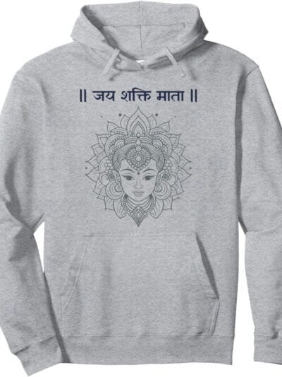 Shakti Mata, Navratri Déesse Hindou Jai Shakti Mata Hindi Hoodie (France)