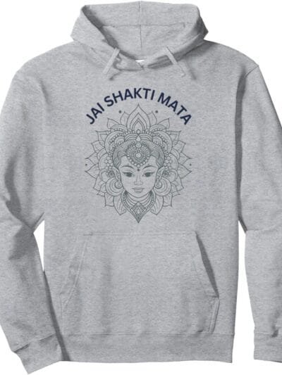 Shakti Mata, Navratri Hindu Goddess Jai Shakti Mata Pooja Hoodie (UK)