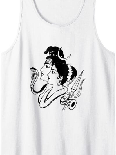 Shiva, Shankar, MahaShivratri Shiv Parvati Hindu-Tempel Puja Tank Top T-Shirt (Germany)