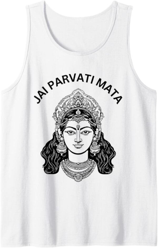 Parvati Mata, Navratri Déesse hindoue Jai Parvati Mata Pooja Tank Top T-Shirt (France)