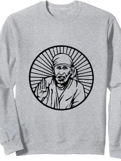 Sai Baba of Shirdi Blessing God Hindu Temple Pooja Sweatshirt (Italy)