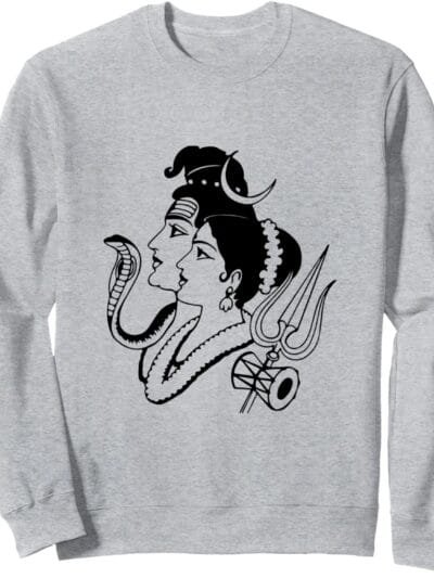 Shiva, Shankar, MahaShivratri Shiv Parvati Templo hindú Puja Sweatshirt (Spain)