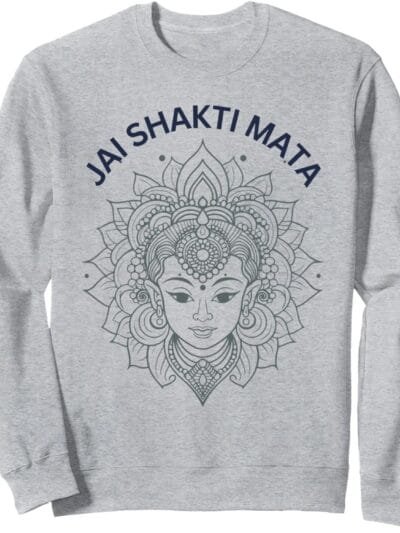 Shakti Mata, diosa hindú Navratri Jai Shakti Mata Pooja Sweatshirt (Spain)