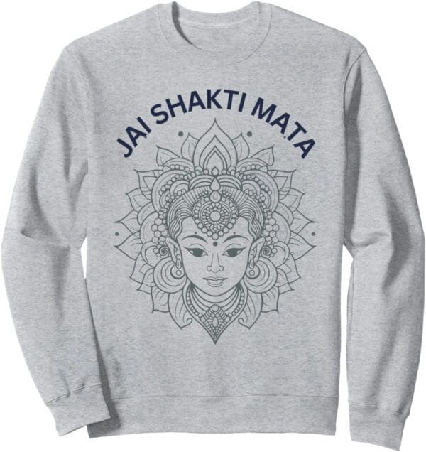 Shakti Mata, diosa hindú Navratri Jai Shakti Mata Pooja Sweatshirt (Spain)