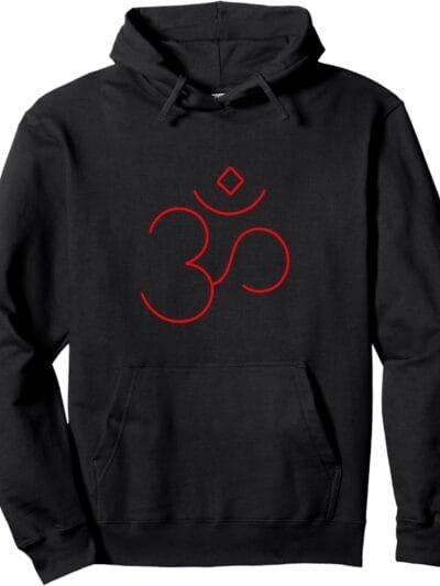 Hinduism Om, Sacred Pooja Hindu Temple Hoodie (Italy)