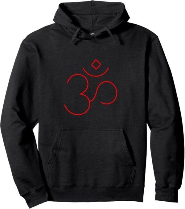 Hinduism Om, Sacred Pooja Hindu Temple Hoodie (Italy)