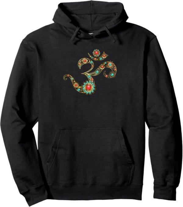 Hinduism Om, Sacred Pooja Hindu Temple Hoodie (Japan)