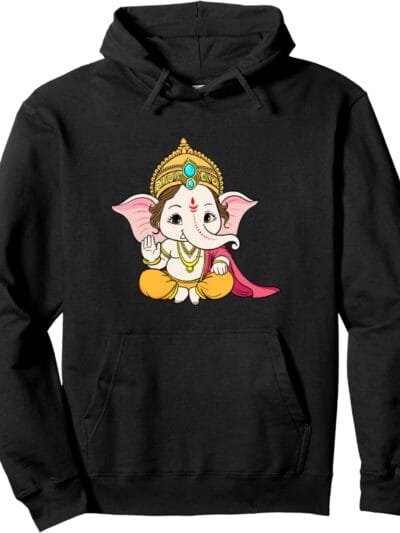 Ganapati, Ganesh, Ganeshotsav Puja Hoodie (France)