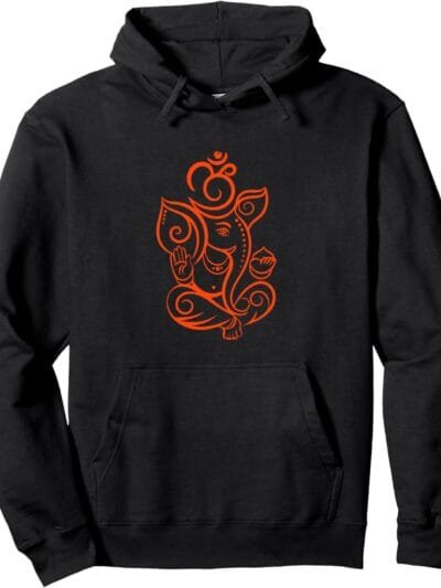 Ganapati, Ganesh, Shree Ganesh Om Ganeshotsav Puja Hoodie (USA)