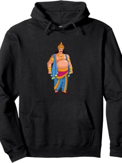 King Mahabali Onam Festival Hindu God Temple Pooja Hoodie (Japan)