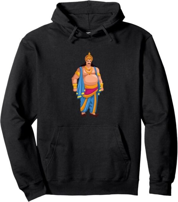 King Mahabali Onam Festival Hindu God Temple Pooja Hoodie (USA)
