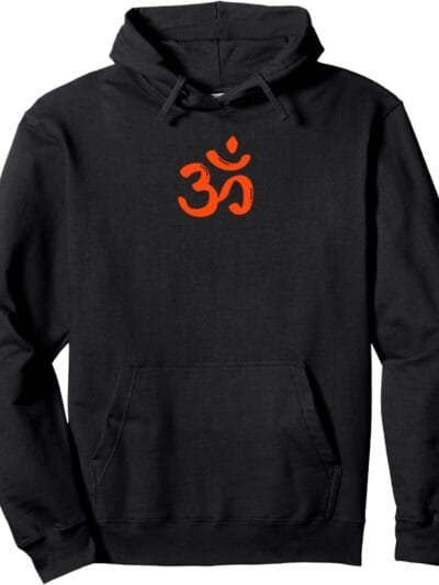 Hinduism Om, Sacred Pooja Hindu Temple Hoodie (UK)