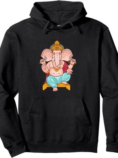 Ganapati, Ganesh, Ganeshotsav Puja Hoodie (USA)