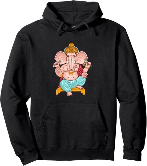 Ganapati, Ganesh, Ganeshotsav Puja Hoodie (USA)