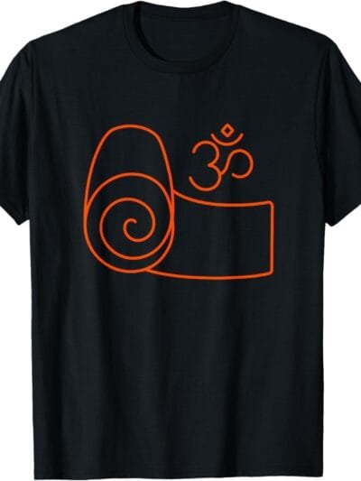 Hinduism Om Yoga Mat, Sacred Pooja Hindu Temple T-Shirt (USA)