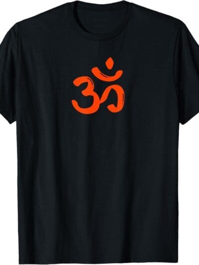 Hinduism Om, Sacred Pooja Hindu Temple T-Shirt (USA)