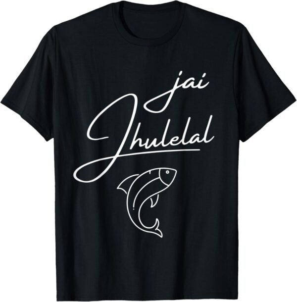 Indian Hindu Wedding Gift for Sindhis Jai Jhulelal God T-Shirt (USA)