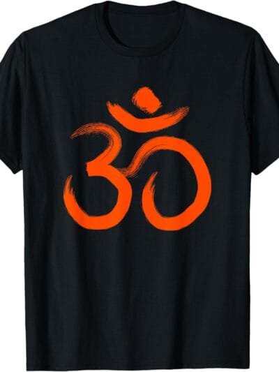 Hinduism Om, Sacred Pooja Hindu Temple T-Shirt (USA)