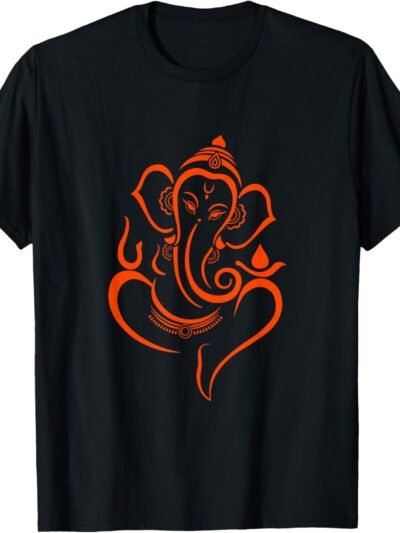 Ganapati, Ganesh, Shree Ganesh Om Ganeshotsav Puja T-Shirt (USA)