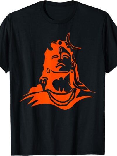 Shiva, Shankar, Maha Shivratri, Silhouette Pooja T-Shirt (USA)