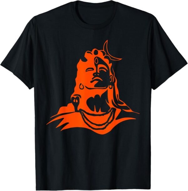 Shiva, Shankar, Maha Shivratri, Silhouette Pooja T-Shirt (USA)