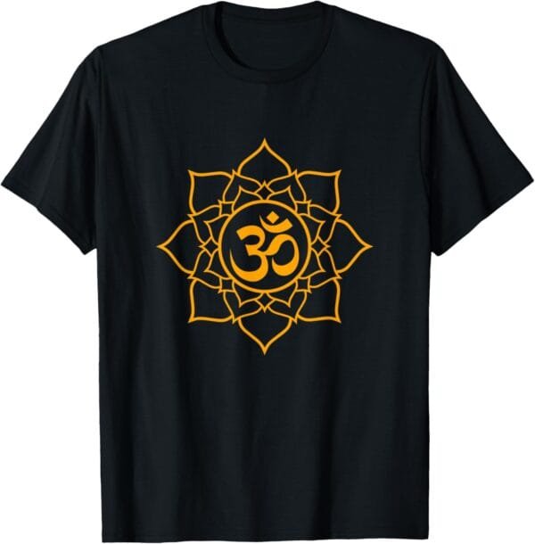 Hinduism Om, Sacred Pooja Hindu Temple T-Shirt (USA)