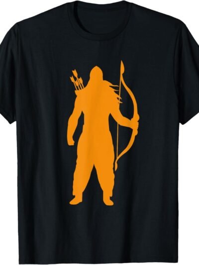 Rama, Ram, Diwali Silhouette Hindu God Pooja T-Shirt (USA)