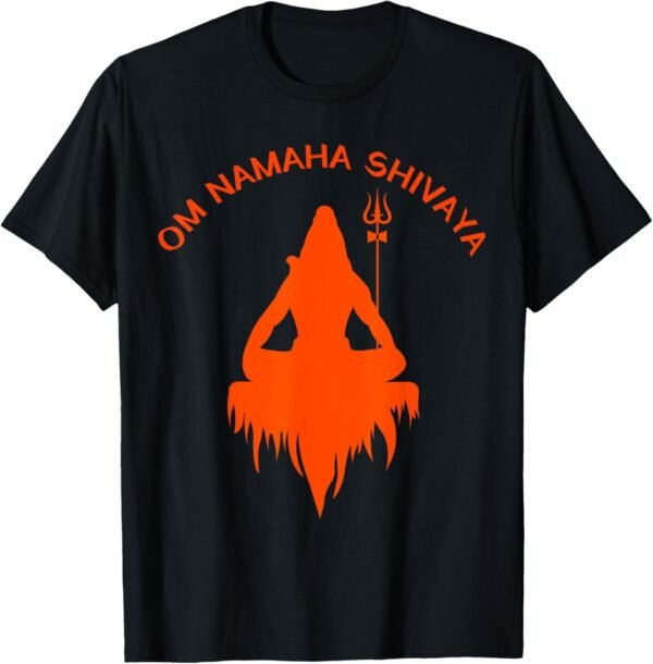 Shiva, Shankar, Maha Shivratri, Meditating Om Namaha Shivaya T-Shirt (USA)
