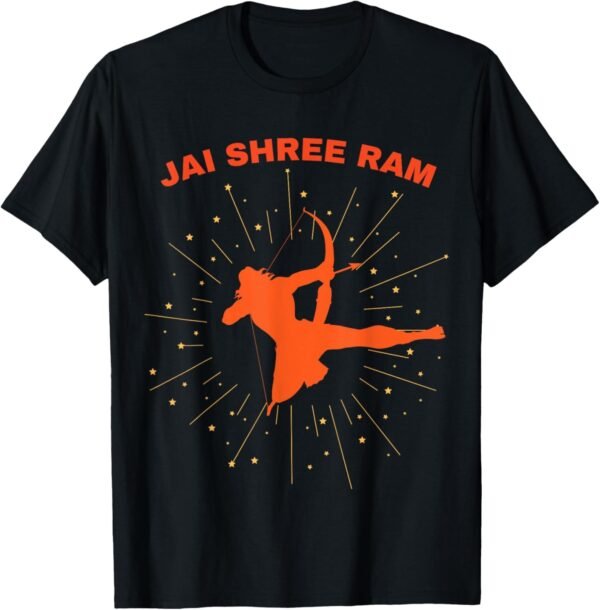 Lord Rama Diwali God Gift for Indian Hindus Jai Shree Ram T-Shirt (Italy)
